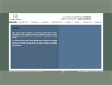 Tablet Screenshot of dsdgroupedesign.com